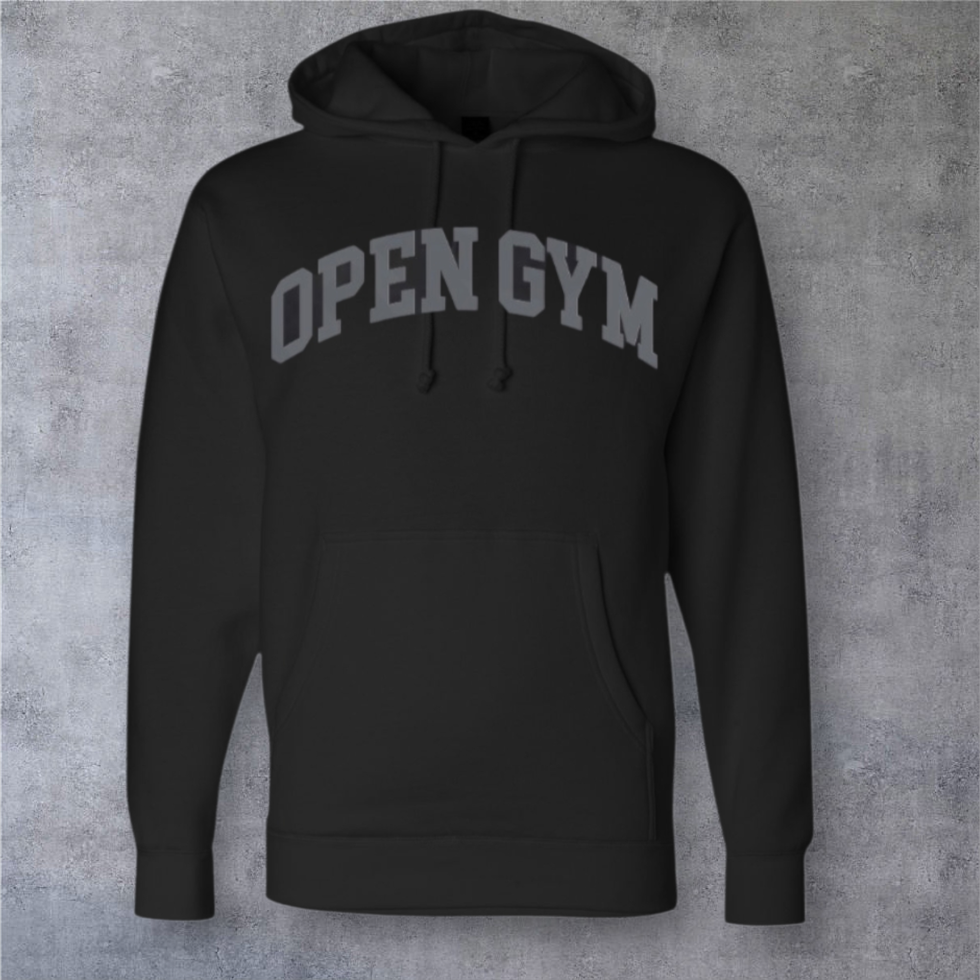 OPENGYM Black/Charcoal hoodie